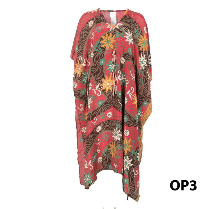 Recycled Sari Kaftan