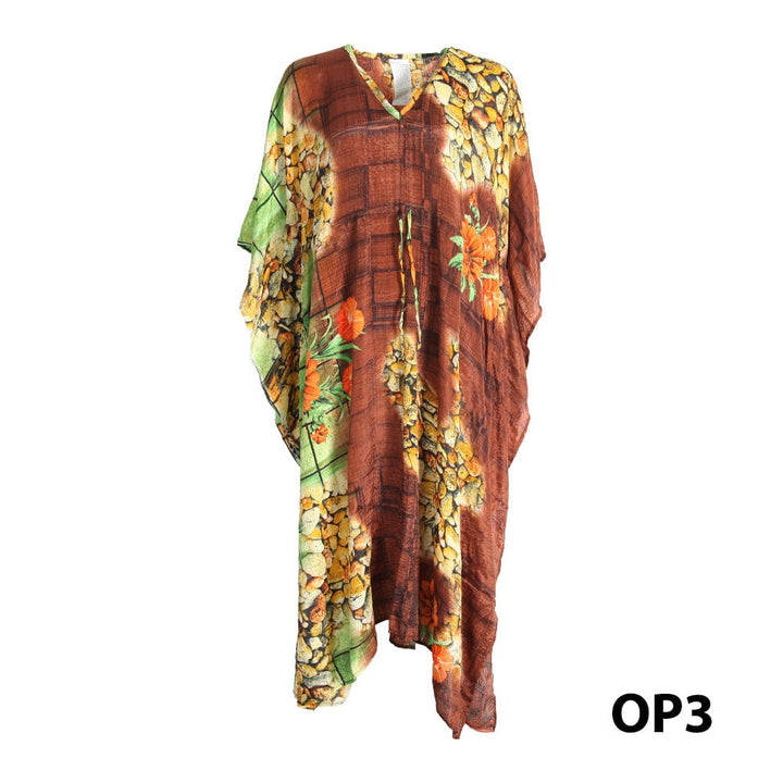 Recycled Sari Kaftan
