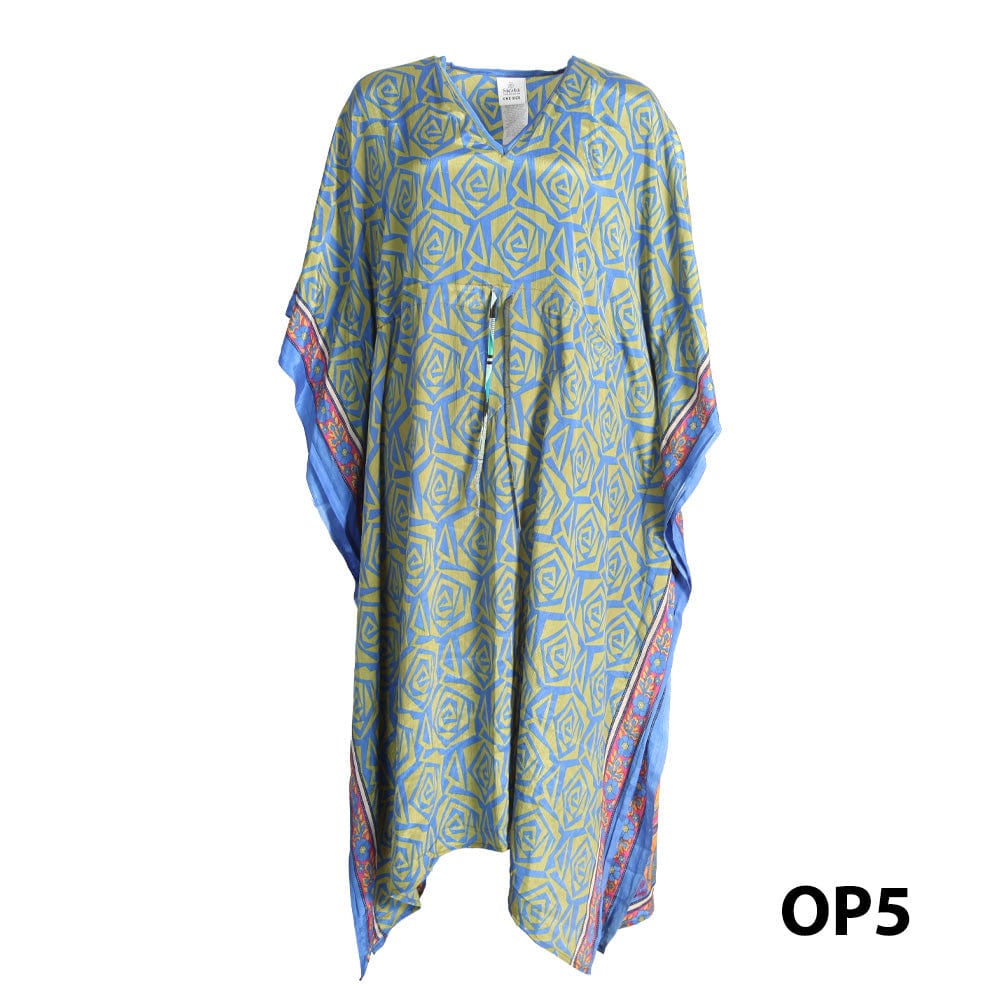 Recycled Sari Kaftan