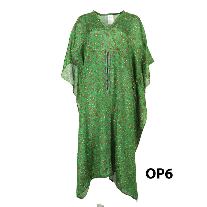 Recycled Sari Kaftan