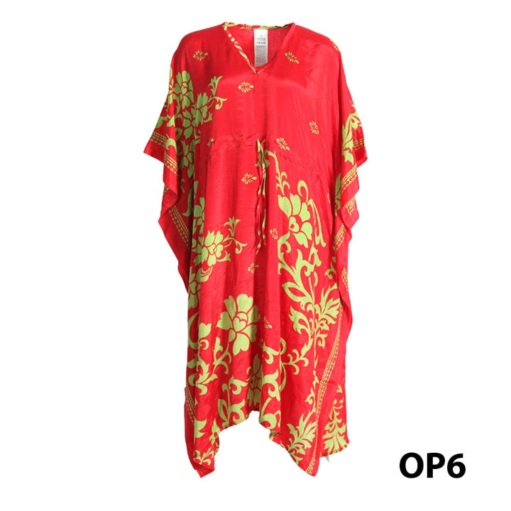 Recycled Sari Kaftan