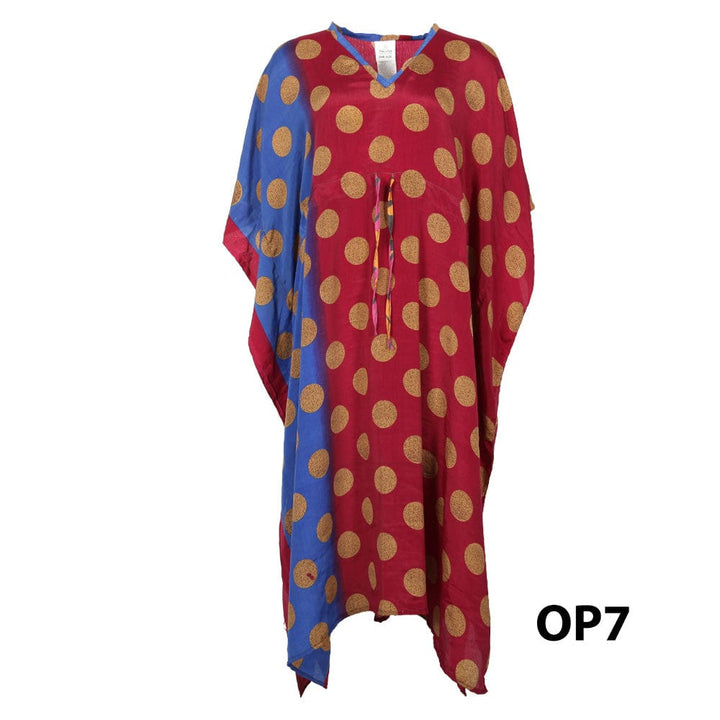 Recycled Sari Kaftan