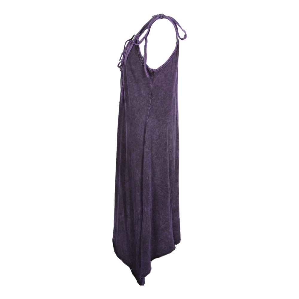 Asymmetric Stonewash Dress