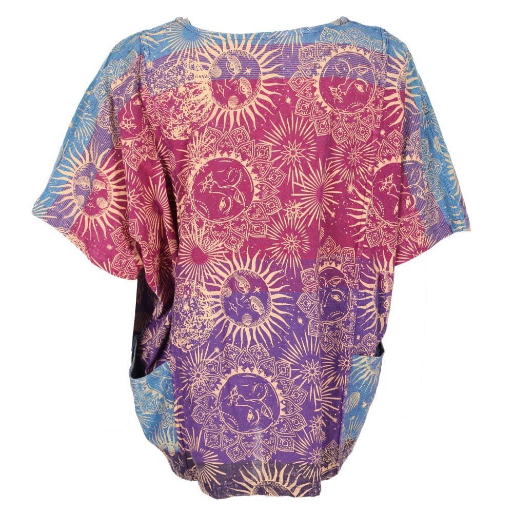 Printed Artist Smock Top
