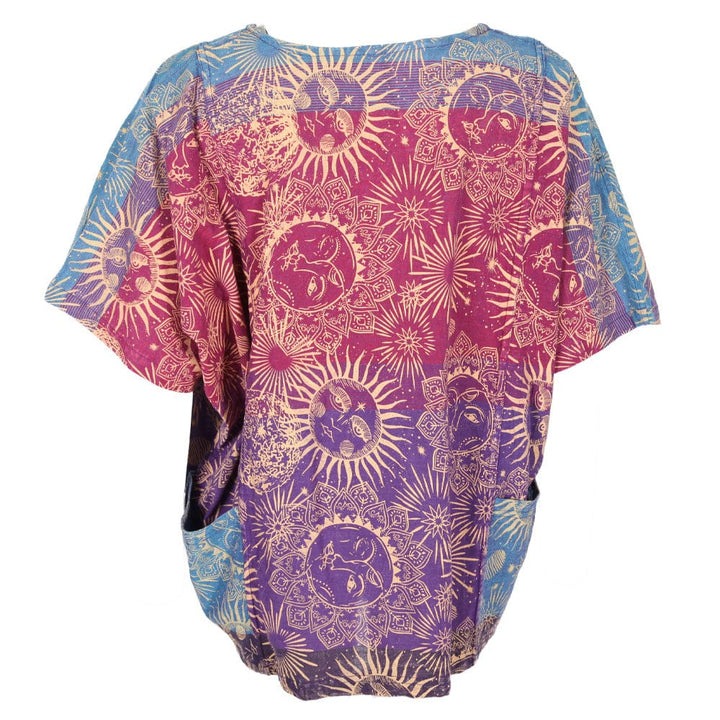 Printed Artist Smock Top