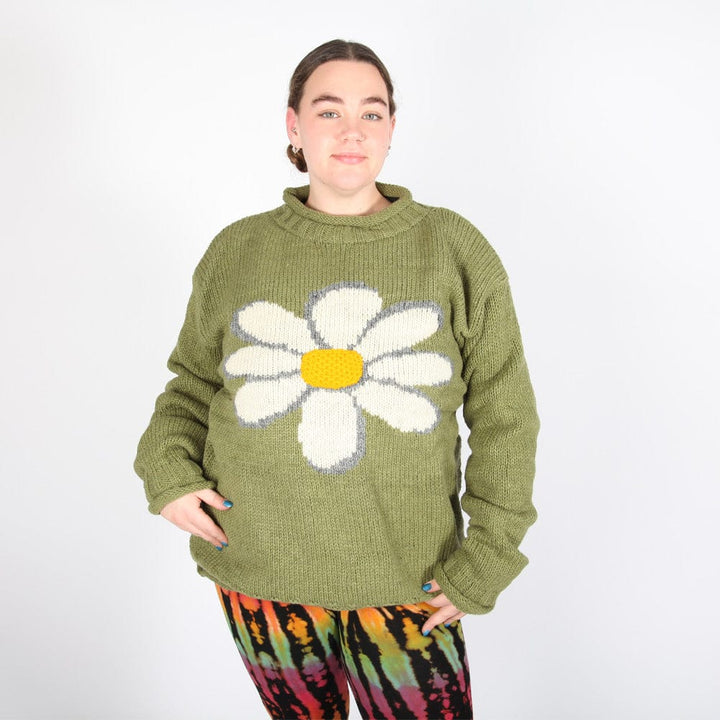 Wool Fleece Lined Jumper