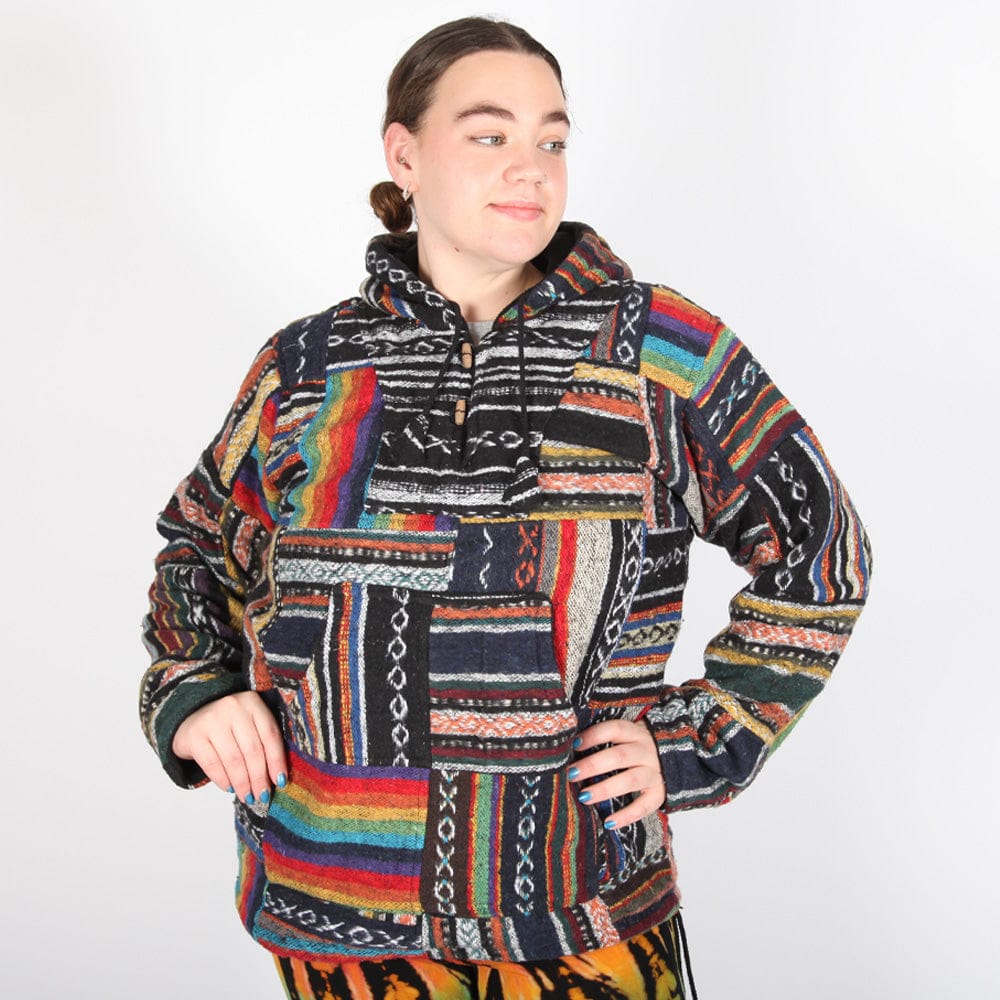 Brushed Cotton Fleece Lined Hoodie