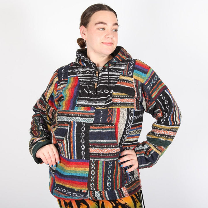 Brushed Cotton Fleece Lined Hoodie