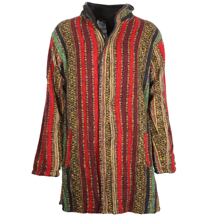 Brushed Gheri Fleece Lined Coat