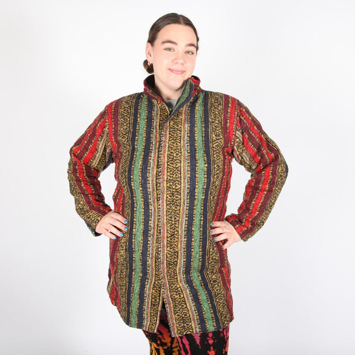 Brushed Gheri Fleece Lined Coat