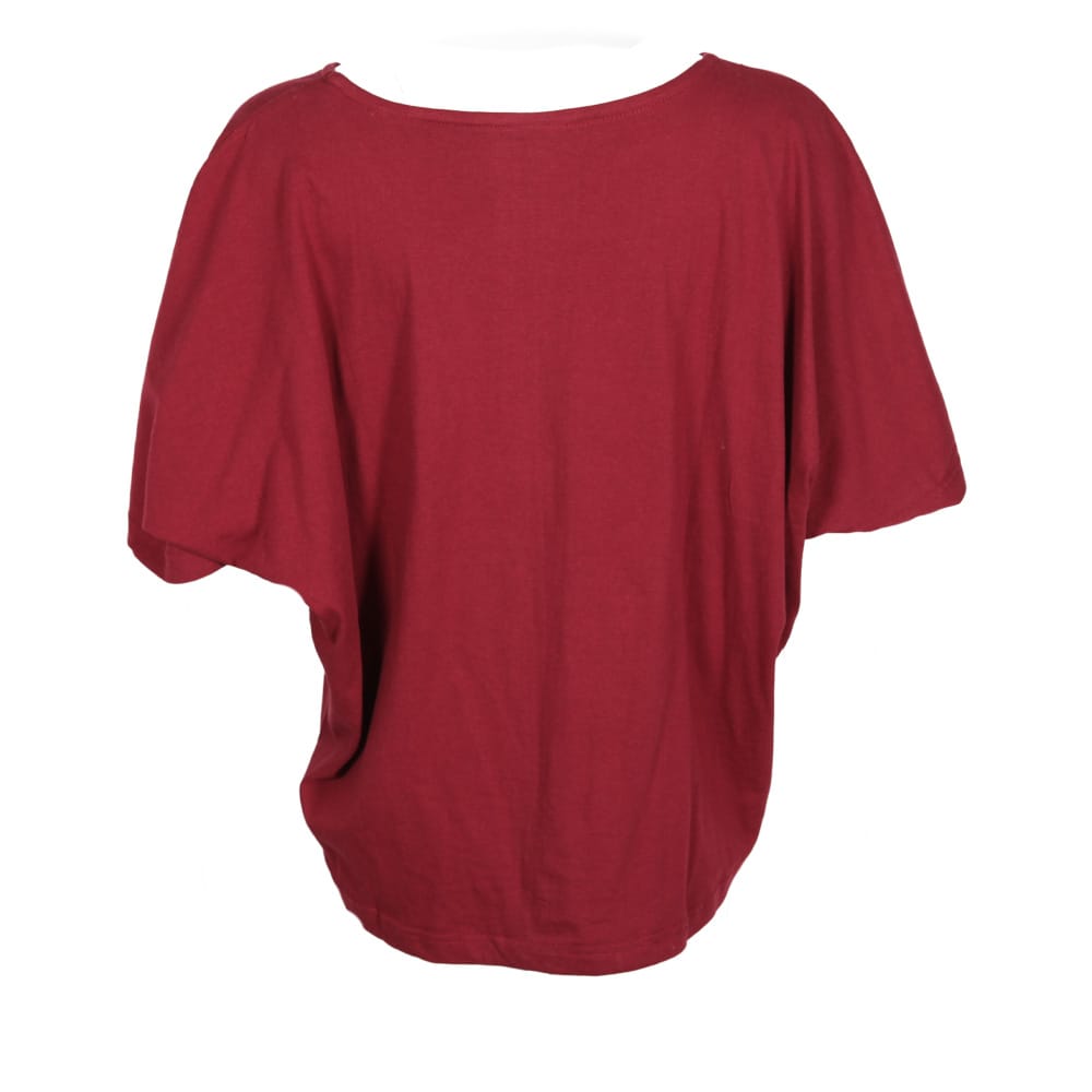 Henna Sun Slouch Batwing Top