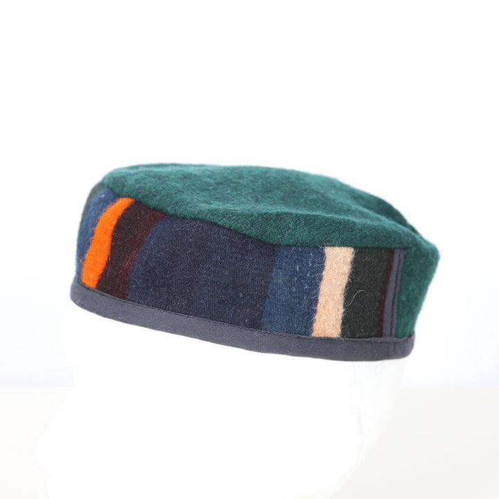 Men's Stripe Smoking Hat