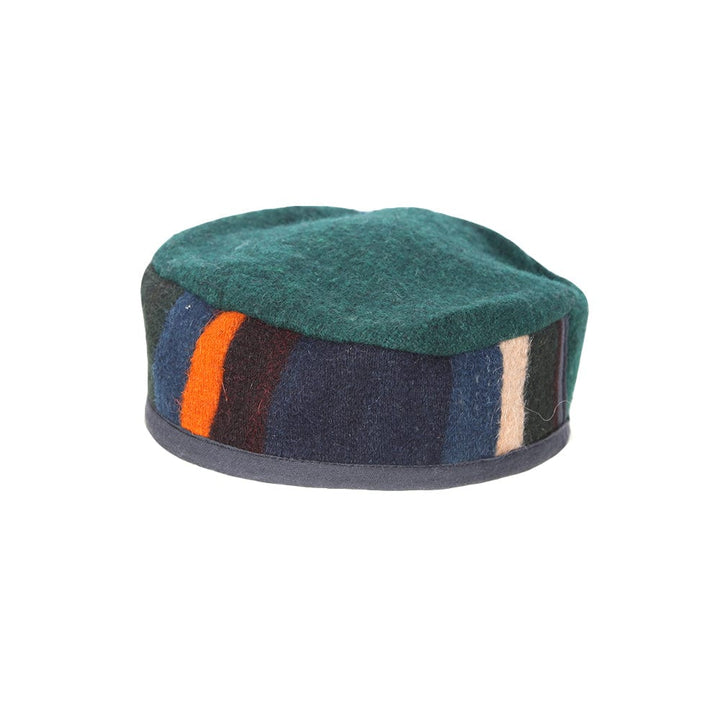 Men's Stripe Smoking Hat