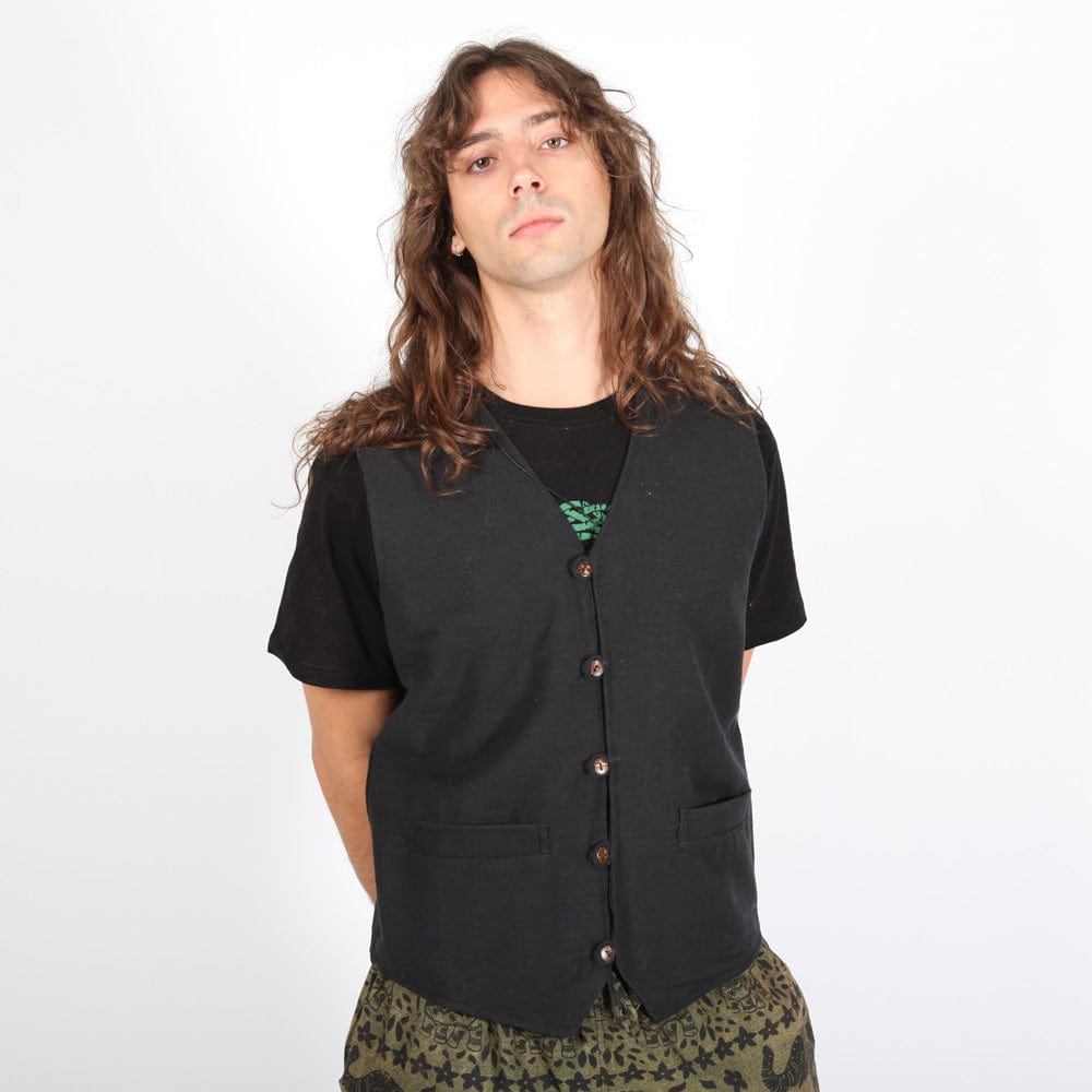Rustic Cotton Waistcoat