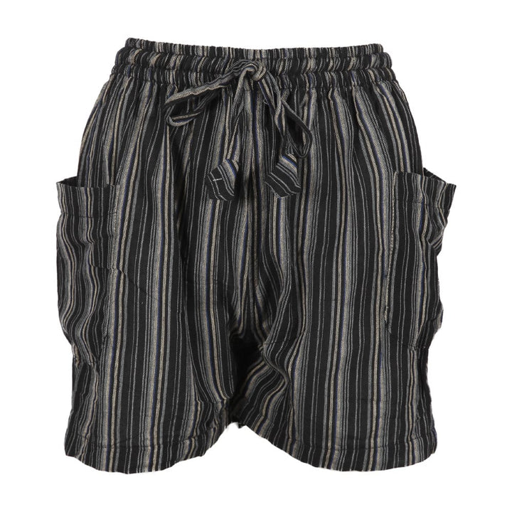 Petite Stripped Nepalese Summer Shorts