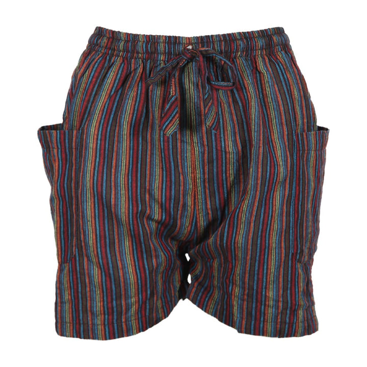 Petite Stripped Nepalese Summer Shorts