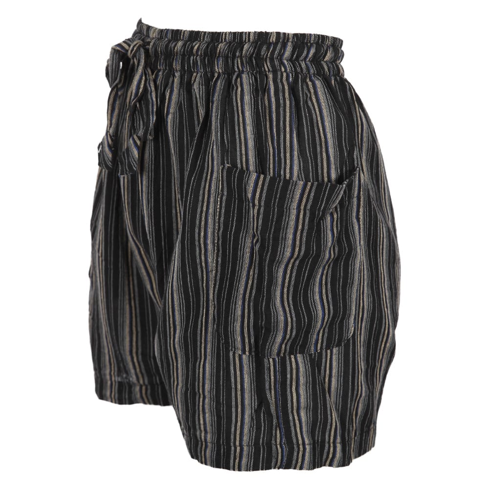 Petite Stripped Nepalese Summer Shorts