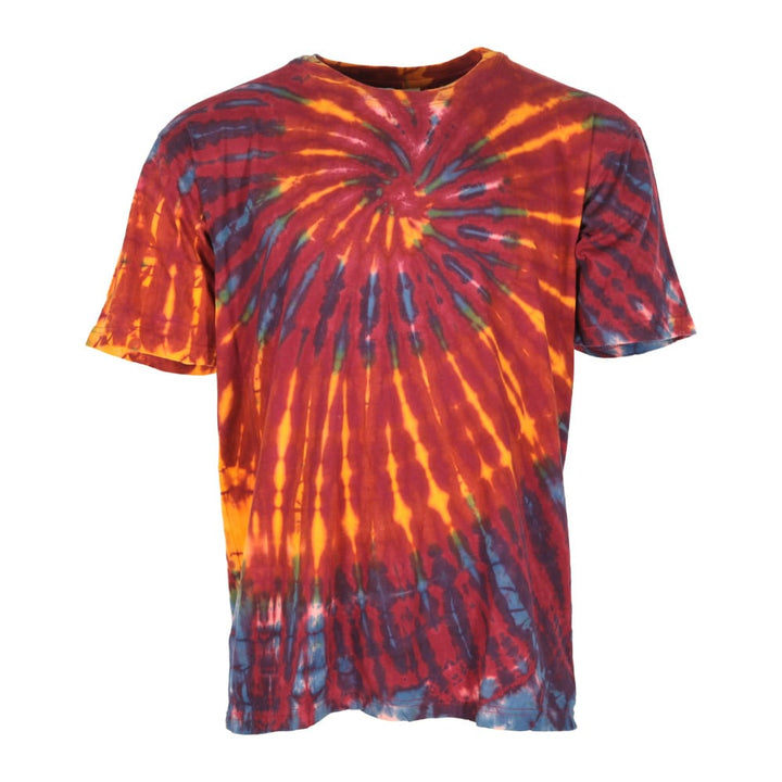 Maroon Tie Dye T Shirt