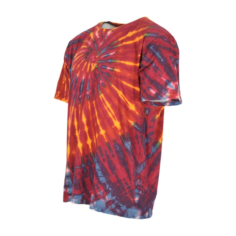 Maroon Tie Dye T Shirt
