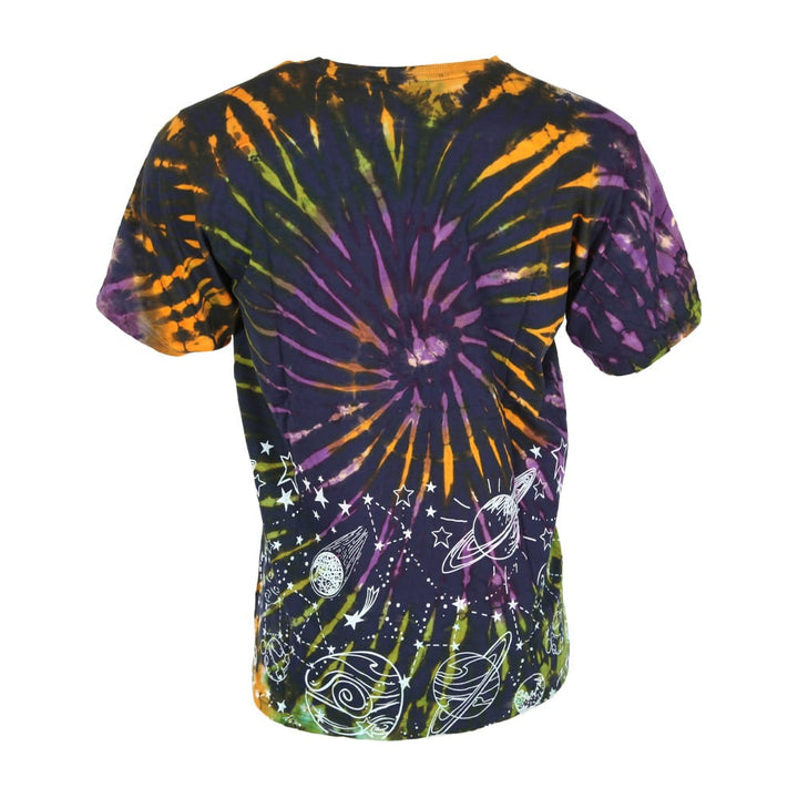 Tie Dye &amp; Screen Print T shirt