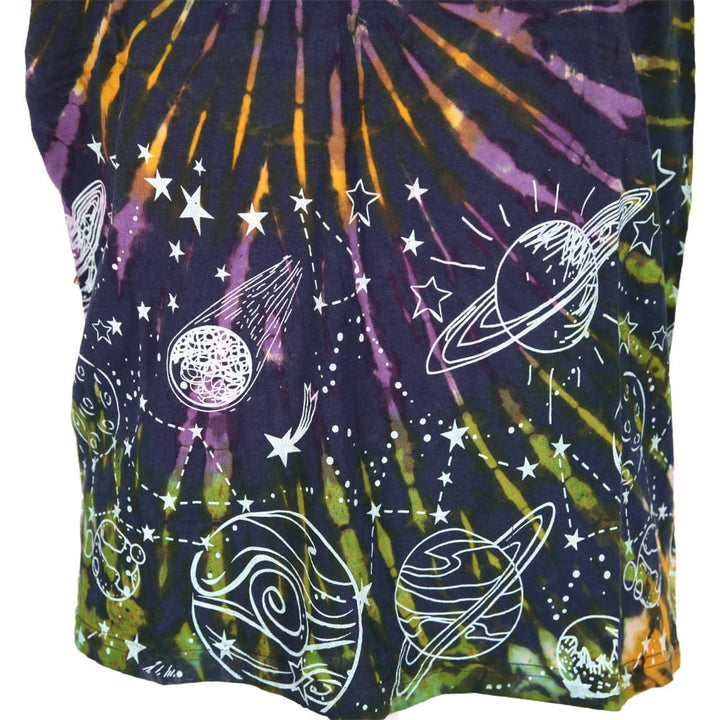 Tie Dye &amp; Screen Print T shirt