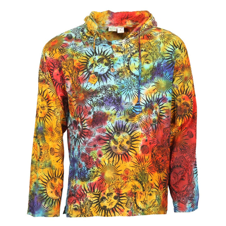Tie Dye Hooded Smock