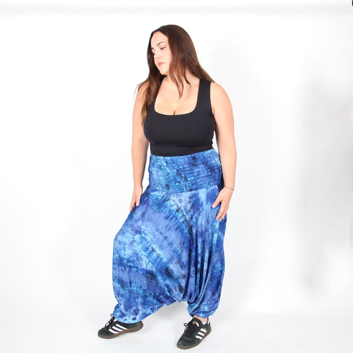 low crotch harem pants