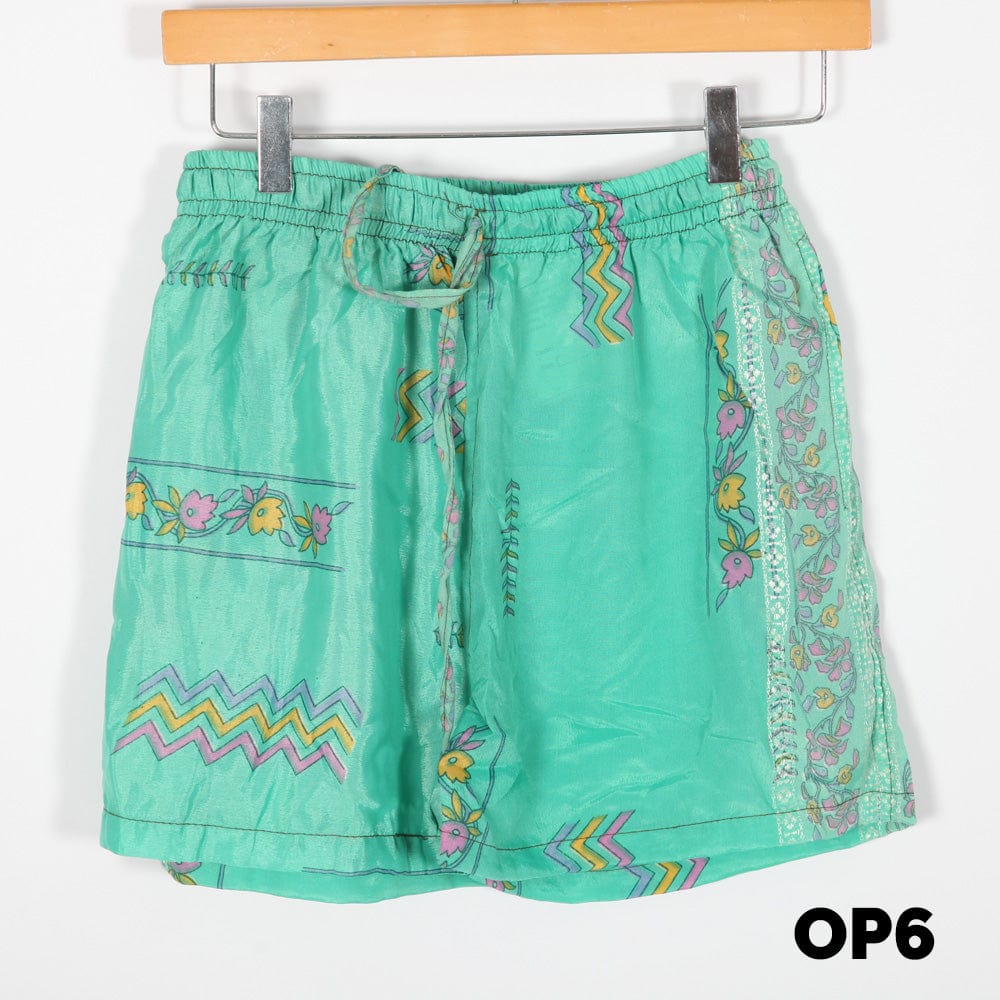 Recycled Sari Shorts