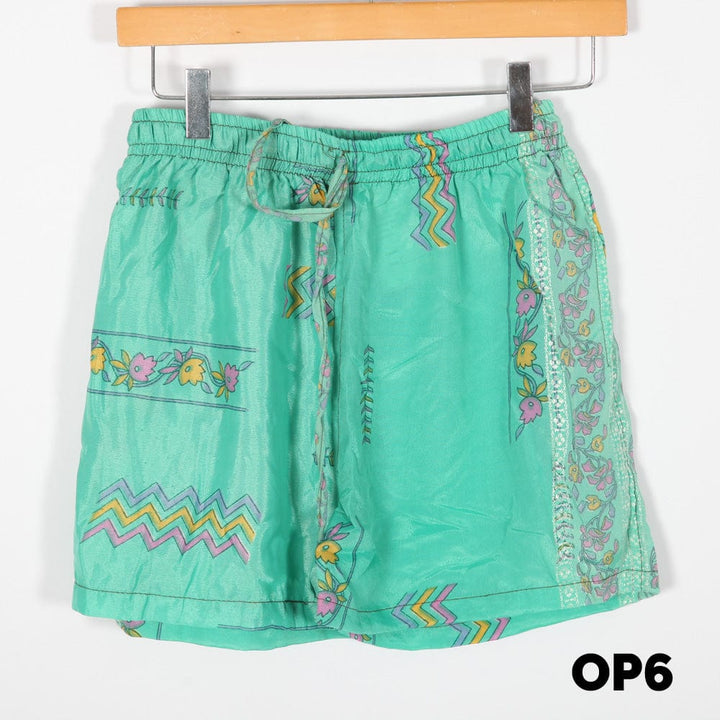 Recycled Sari Shorts