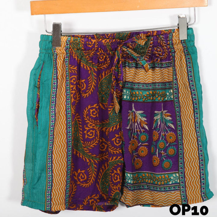 Recycled Sari Shorts