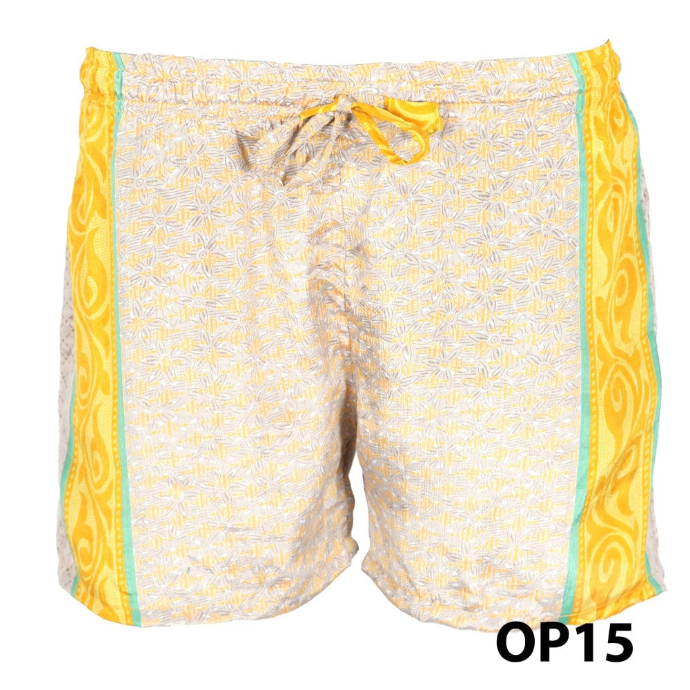 Recycled Sari Shorts