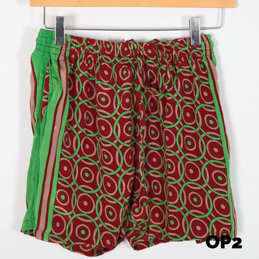 Recycled Sari Shorts