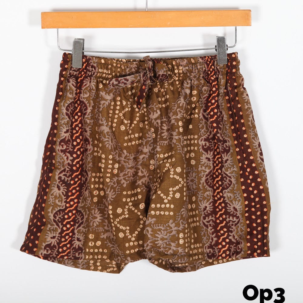 Recycled Sari Shorts