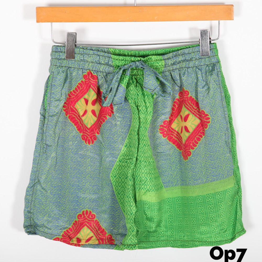 Recycled Sari Shorts