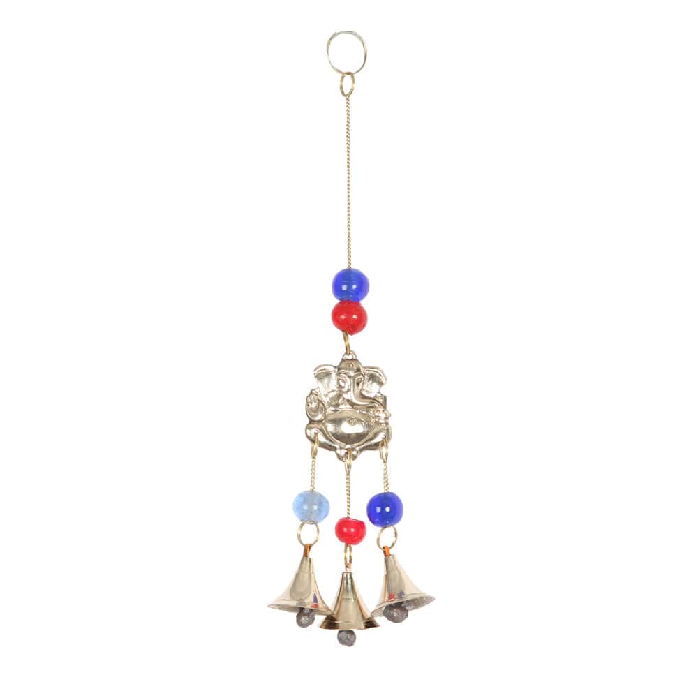 Mini Hindu Brass Hanging Bells