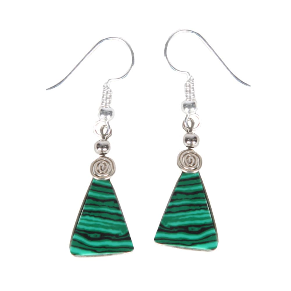 Triangle Stone Earrings