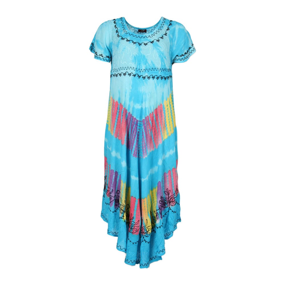 Tie Dye Circle Hem Dress