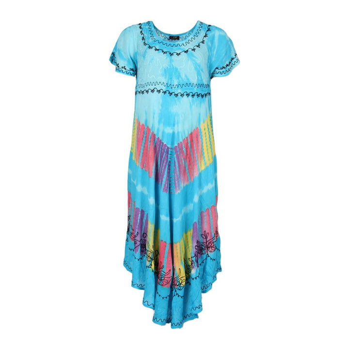 Tie Dye Circle Hem Dress