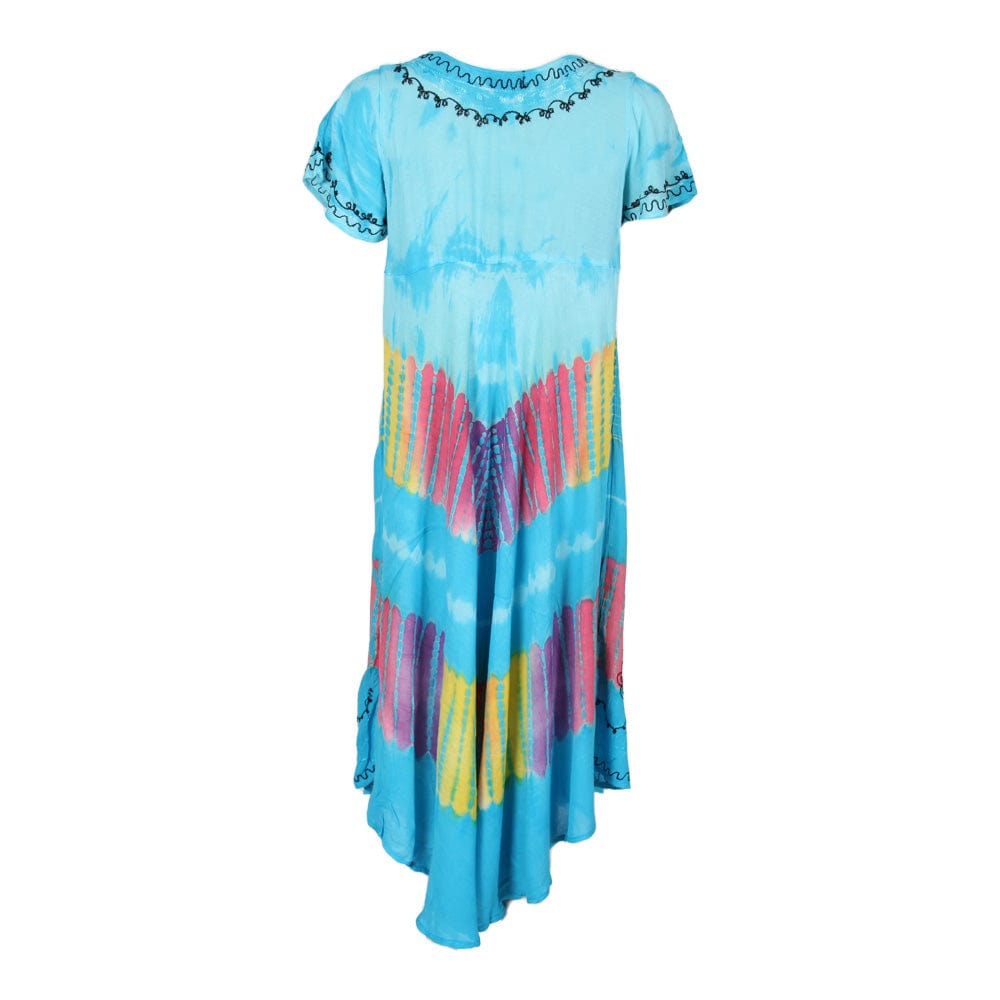 Tie Dye Circle Hem Dress