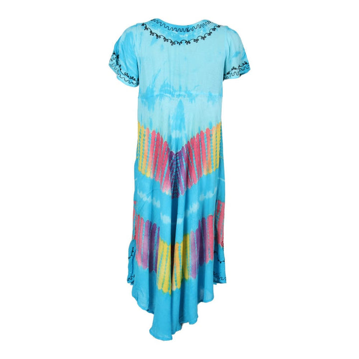 Tie Dye Circle Hem Dress