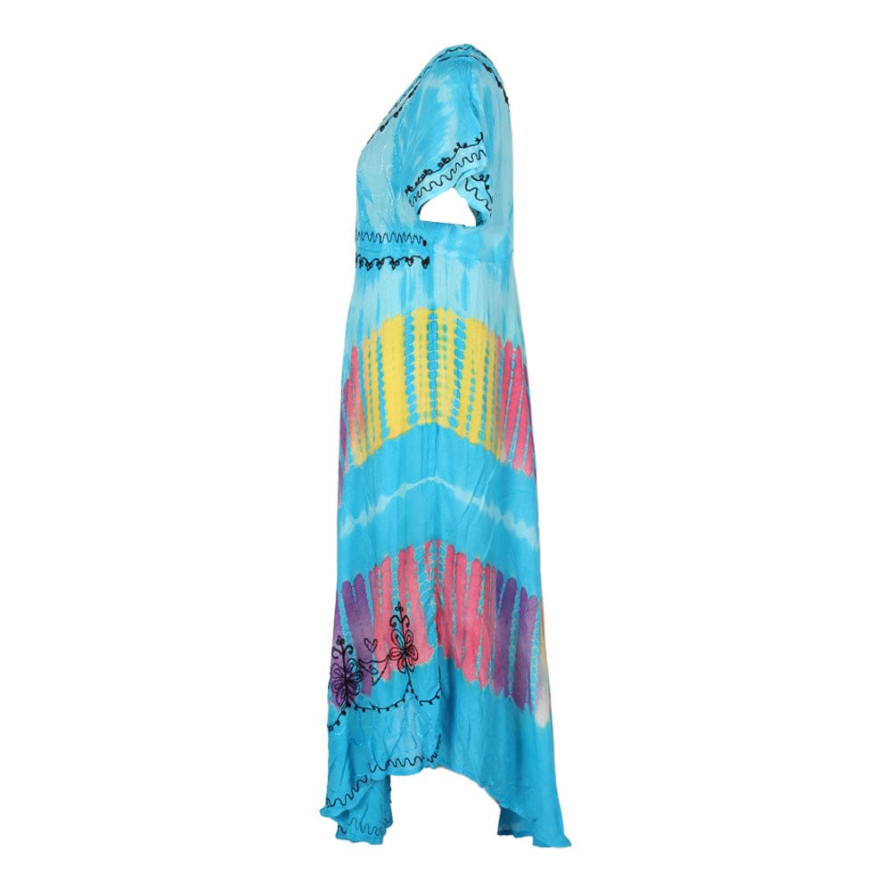 Tie Dye Circle Hem Dress