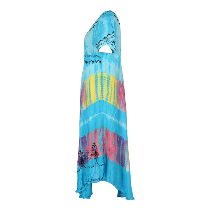 Tie Dye Circle Hem Dress