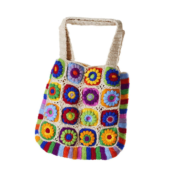 Crochet Rainbow Bag