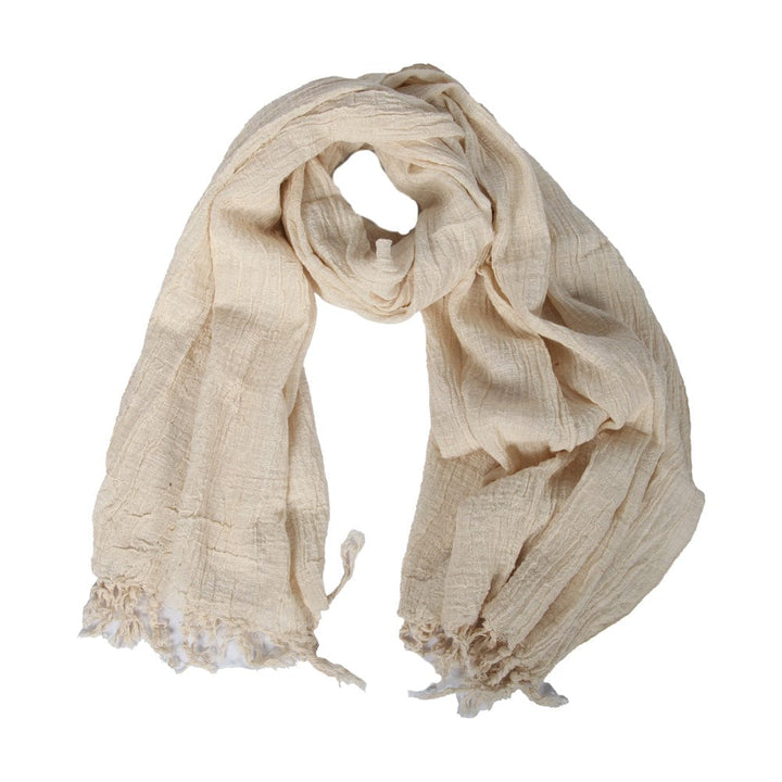 Natural Cotton Scarf