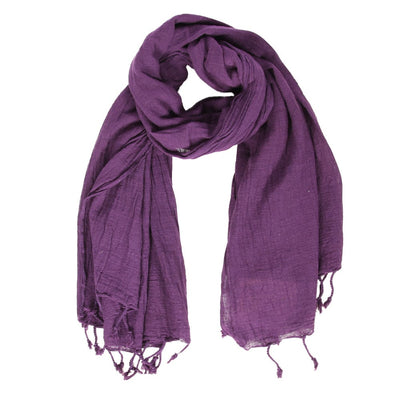 Natural Cotton Scarf