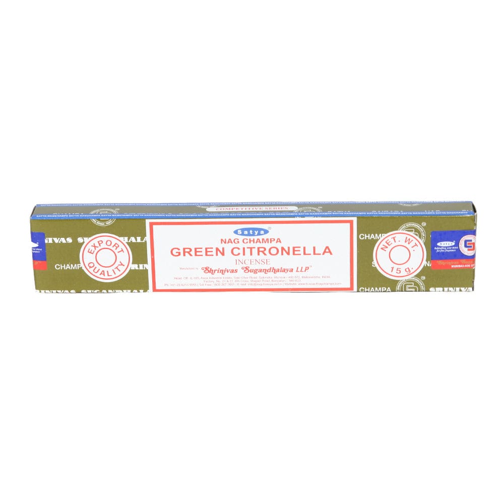 Satya Green Citronella Incense Sticks