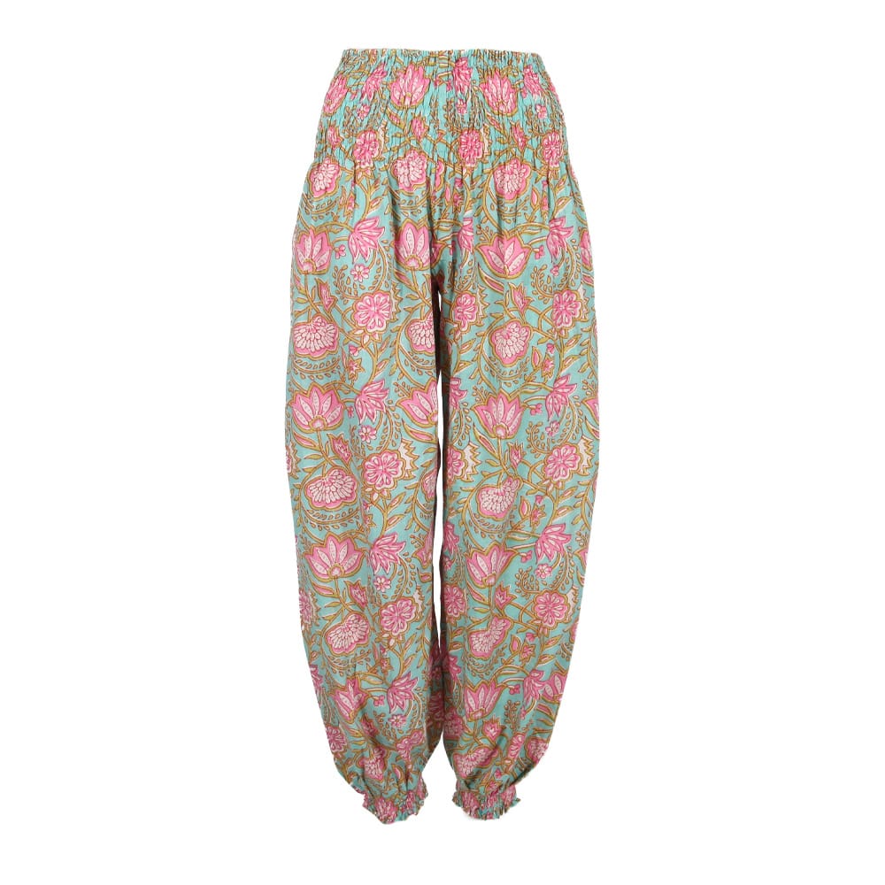 Floral Print Genie Trousers