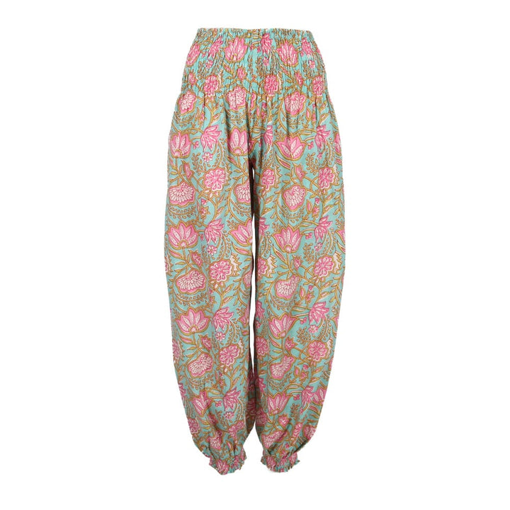 Floral Print Genie Trousers
