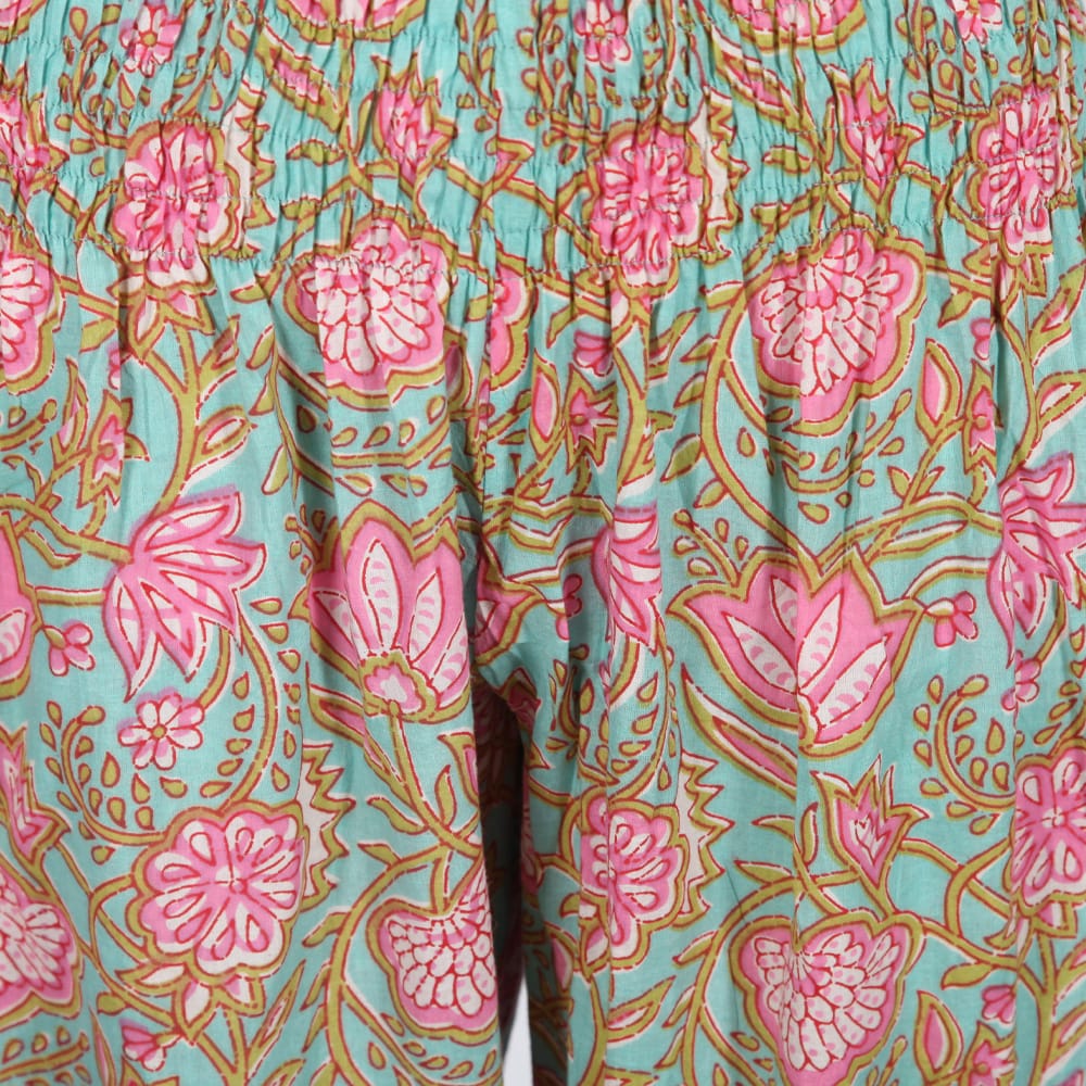 Floral Print Genie Trousers