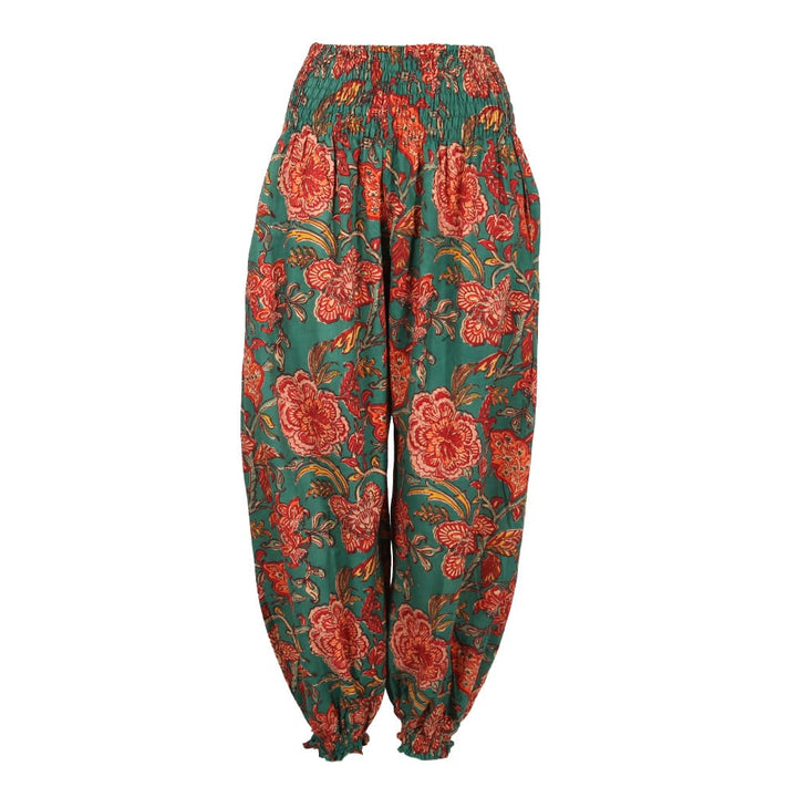 Floral Print Genie Trousers